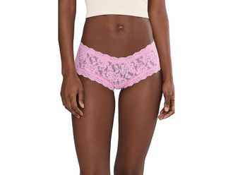 Hanky Panky Signature Lace(r) Boyshort Womens Underwear Strawberry Lemonade : MD, Nylon