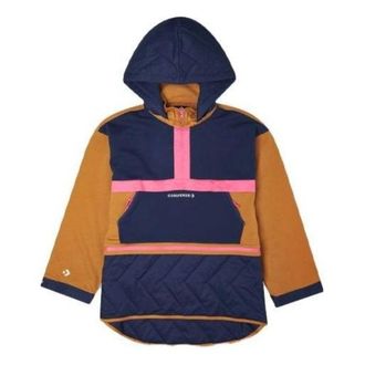 Converse (WMNS) Converse Convertible Hoodie Dress Asia Sizing Navy Tan 10021659-A02