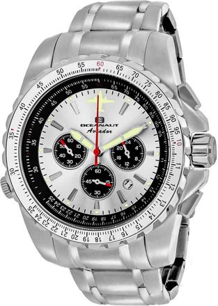 Oceanaut Mens Silver dial Watch