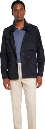 Mason's Field Jacket M74 - Heren - Zomerjassen - Blauw - M - Katoen - Jassen