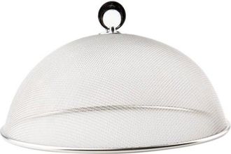 OEM Protector De Alimentos, Funda Redonda De Acero Inoxidable Para Alimentos, Duradero, Reutilizable, Camping, Picnic, Plateado, 303012 Cm