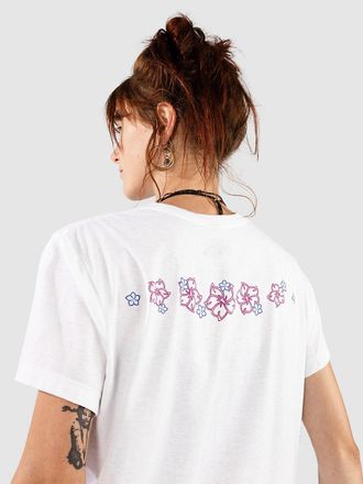 Empyre Floral Surfin T-Shirt weiss