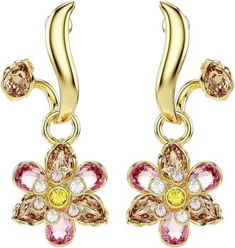 Swarovski Set di 3 orecchini Idyllia - Oro