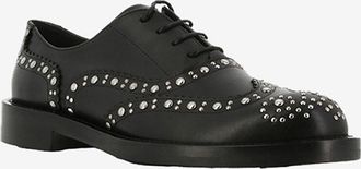 Guglielmo Rotta Schn&uuml;rschuhe aus Leder mit Nieten Piers