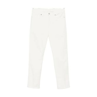 Nine In The Morning Logo Patch Jeans - female - Nine In The Morning - Slim Fit Jeans - White - W30 - Jeans