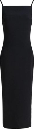Givenchy Elegante Zwarte Jurk Aw 25 - Dames - Maxi kleedjes - Zwart - S - Kleedjes