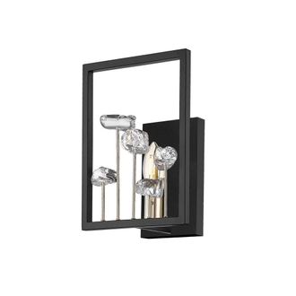 Netlighting Caroline Wall Lamp Matt Black French Gold 1x E14