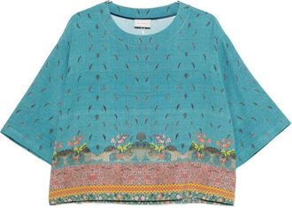 Pierre-Louis Mascia Printed Silk Blouse