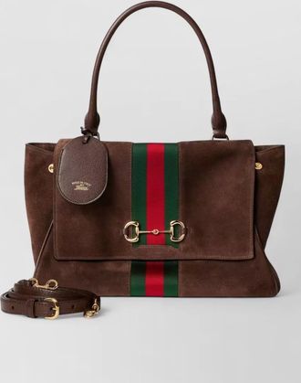 Gucci horsebit 1955 leather tote bag