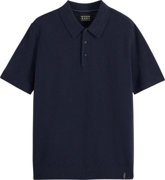 Scotch & Soda Polo - Heren - Polos - Blauw - M - Tops