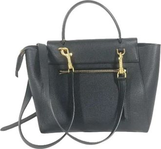 Celine Pre-owned Vintage Shoulder Bag - Dames - Vintage Handtas - Zwart - ONE Size - Leer - Vintage