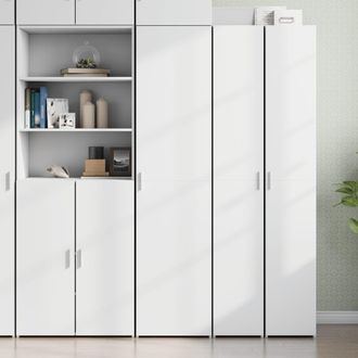 Berkfield Home Highboard White 45x42.5x185 cm Engineered Wood