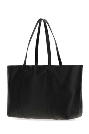 Jil Sander Leather Tote Bag - Black