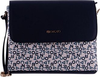 Roncato Eco-Leren Handtas - Dames - Schoudertassen - Blauw - ONE Size - Leer - Tassen