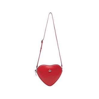 Vivienne Westwood Heart Crossbody - - Bags - Donna - Rosso - ONE SIZE