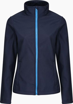 Regatta Womens Regatta Standout Womens/Ladies Ablaze Printable Soft Shell Jacket - Navy - Size: 20