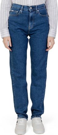 Calvin Klein Jeans Hoge Taille Recht Gesneden Jeans