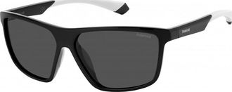 Polaroid Mens PLD-7044-S-08A PLD 7044 S 60 08A Sunglasses - Black - One Size