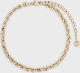 Charles & Keith Kris Chain-Link Choker Necklace