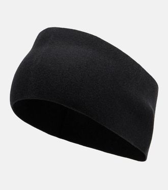 The Row Ombrea cashmere and silk-blend headband