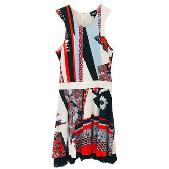 Just Cavalli Sleeveless Multi-Print Dress Size XS