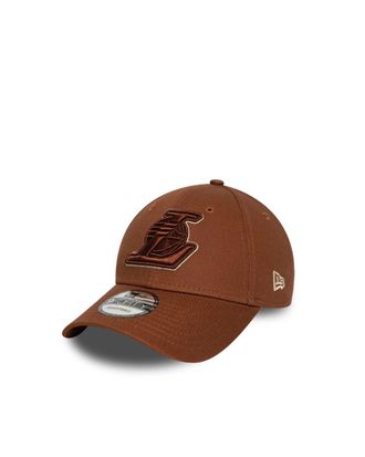 New Era Unisex Baseball Cap 9forty Med Brown Cotton Hat