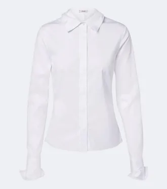 Dorothee Schumacher Cotton-blend poplin shirt