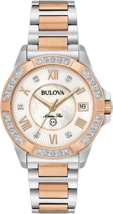 Bulova Marine Star Dames Multikleur Horloge 98R234
