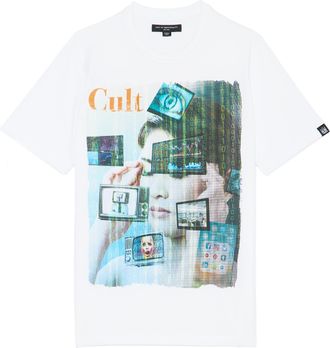 Cult of Individuality SHORT SLEEVE CREW NECK TEE DID WE DREAM TOO FAST