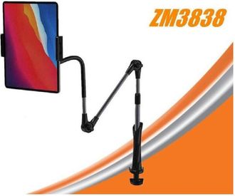 Trade Shop Trade Shop - Supporto Universale Staffa Da Scrivania Regolabile Per Tablet Smartphone Zm3838