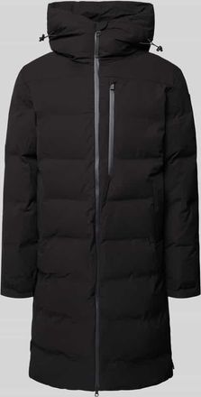 Luhta Steppmantel mit Zweiwege-Reißverschluss Modell KAUSTINEN in Black, Größe 48