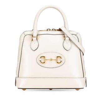 Gucci Pre-owned Gucci Small Leather Horsebit 1955 Satchel 621220 520981