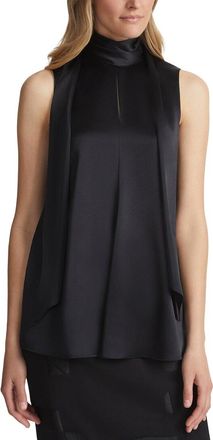 Lafayette 148 New York Scarf Collar Blouse