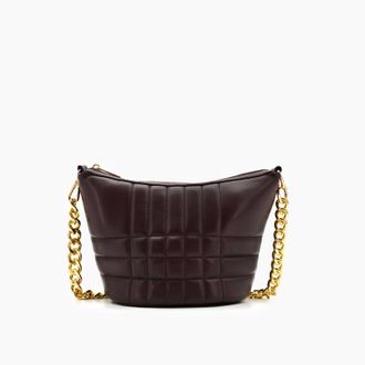 Like Dreams Womens Eleni Quilted Crossbody Top Handle Bag In Brown