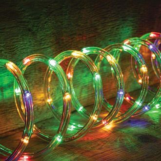 OEM Tubo El&eacute;ctrico Exterior De 20 M Con 200 Luces Led Multicolores Y Luces Navide&ntilde;as