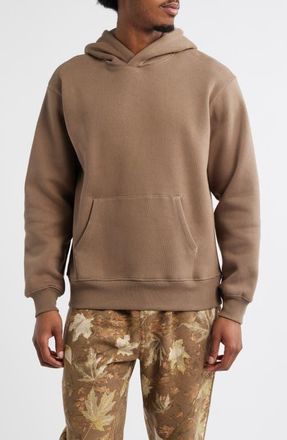 BP. Fleece Hoodie in Brown Shiitake at Nordstrom, Size X-Small