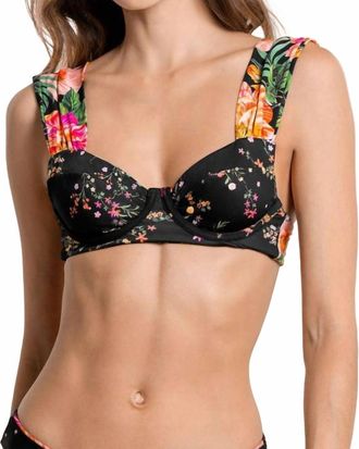 Maaji Womens Vintage Renata Top In Black Multi