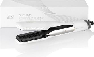 ghd Ghd Duet Style White Plancha-secador 2-en-1 Air-fusion 4 Placas Sensores Infinity