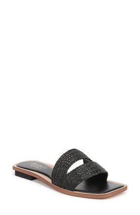 Franco Sarto Emilana Slide Sandal in Black at Nordstrom, Size 7.5