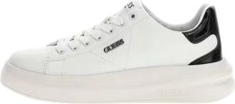 Guess Elbina Sneakers - Dames - Sneakers - Wit - 36 EU - Leer - Schoenen