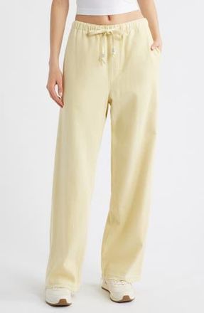 Rag & Bone Logan Ultra Featherweight Drawstring Pants in Pastel Yellow at Nordstrom Rack, Size X-Large
