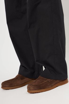 Hogan Suede Loafers, Mens, Brown