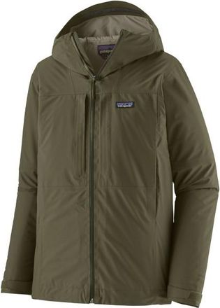 Patagonia Insulated Boulder Fork Rain Jacket Regenjacke f&uuml;r Herren | oliv