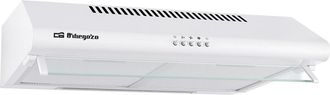 Orbegozo Orbegozo - Campana Standard 60 Cm St 07160 D Bl, 3 Niveles De Potencia, 1 Bombilla Led, 2 Filtros Aluminio Desmontables, Extracci&oacute;n 195,3 M3/h, Clase 