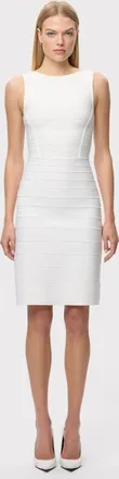 H&eacute;rve L&eacute;ger The Amelie Dress in Alabaster at Nordstrom, Size Xx-Small