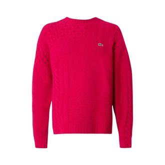 Lacoste Heren, Truien, Roze, Maat: M Wol