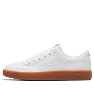 Puma Court Breaker L Mono White Brown 364976-04
