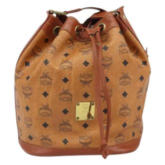 MCM Borsa a spalla Visetos Pre-owned - - Pre-owned - Donna - Marrone - ONE SIZE