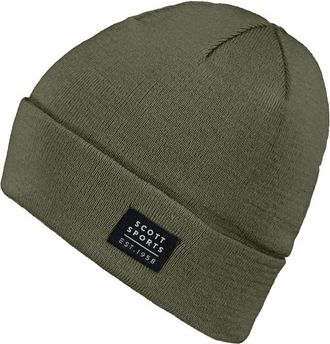 Scott Beanie Team 20 Merino M&uuml;tze - Unisex | oliv