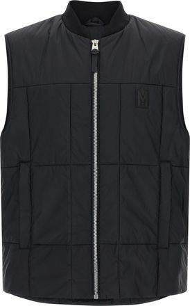 Mackage Black Nylon Sleeveless Mens Jacket